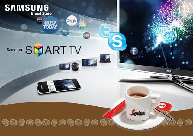 samsung segafredo smart tv