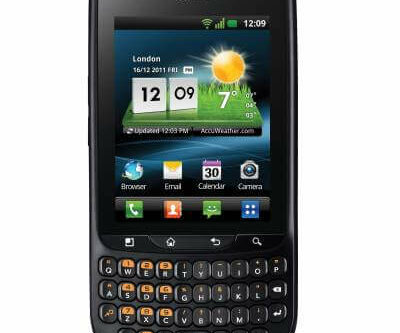 lg optimus pro c660