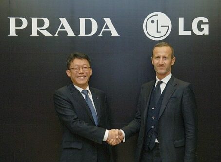 Paul Bae LG Electronics and Stefano Cantino PRADA Group