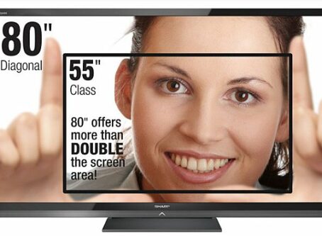 sharp 80 inch TV