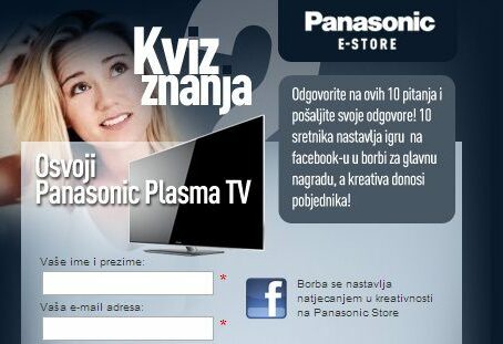 Panasonic nagradna igra