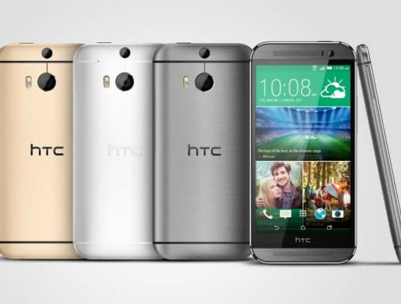 HTC One M8 Gunmetal Silver Gold e1418512563967