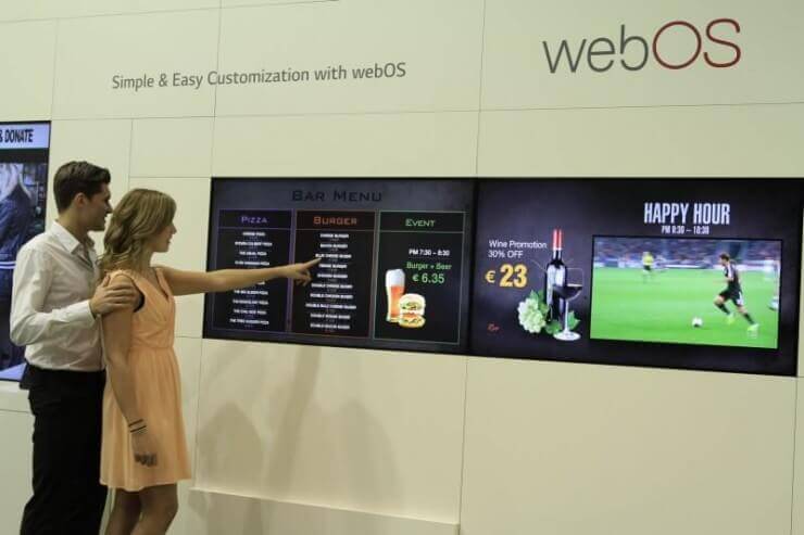 LG Smart Platform Signage with webOS 01_ISE 2015