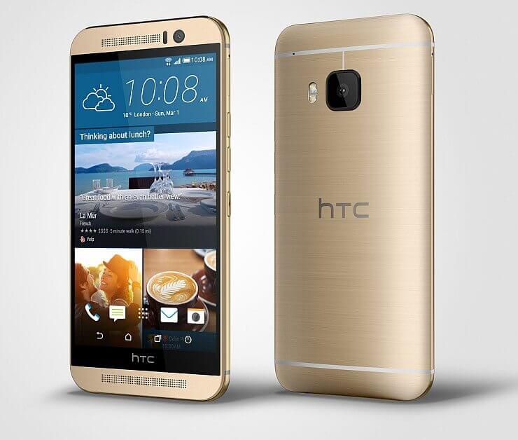 HTC-One-M9_Gold_Left