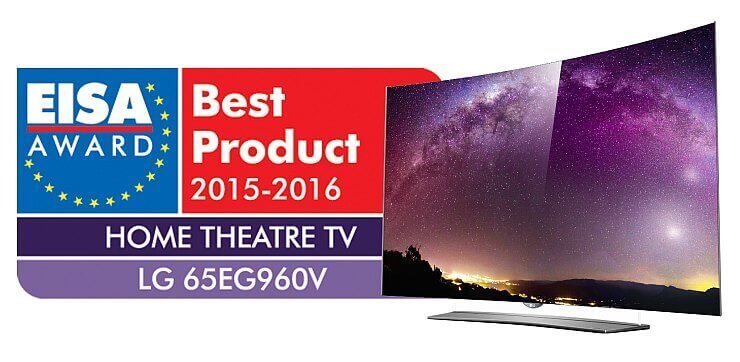 LG 4K OLED TV 65EG960V EISA Award