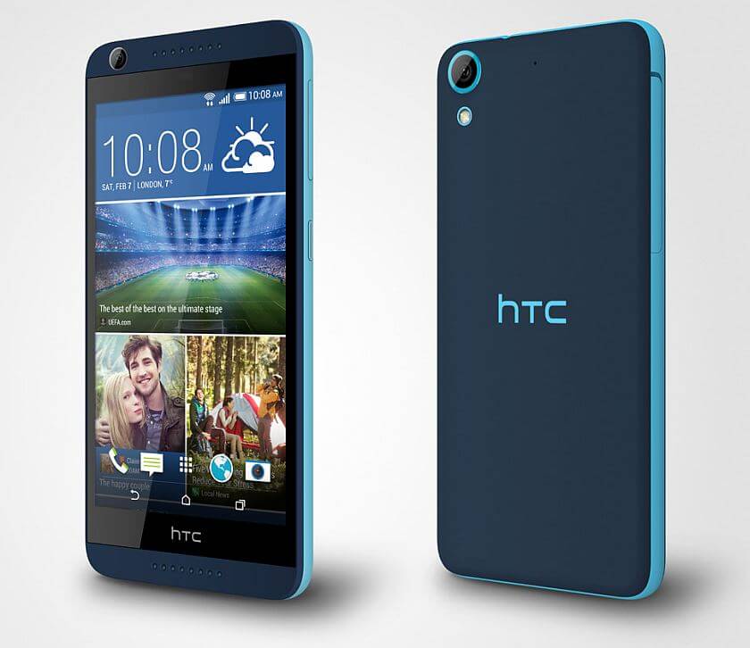 HTC Desire 626_PerLeft_BlueLagoon