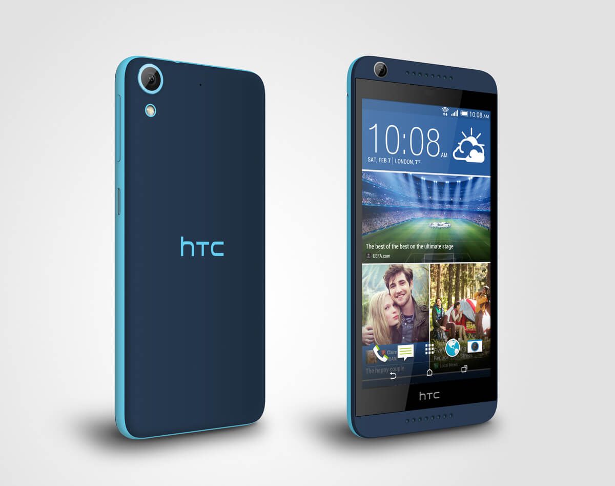 HTC Desire 626_PerRight_BlueLagoon