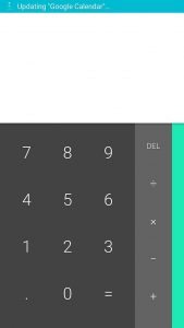 Lenovo P1 screenshot kalkulator