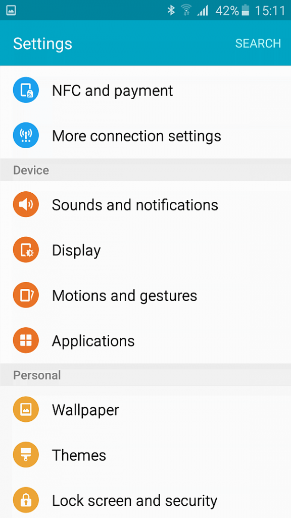 Samsung A5 2016 screenshot 9