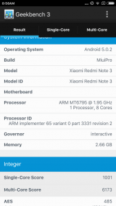Xiaomi Redmi Note 3 benchmark 11
