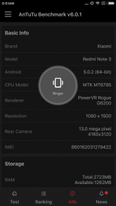 Xiaomi Redmi Note 3 benchmark 4