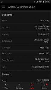 Samsung S7 benchmark 8