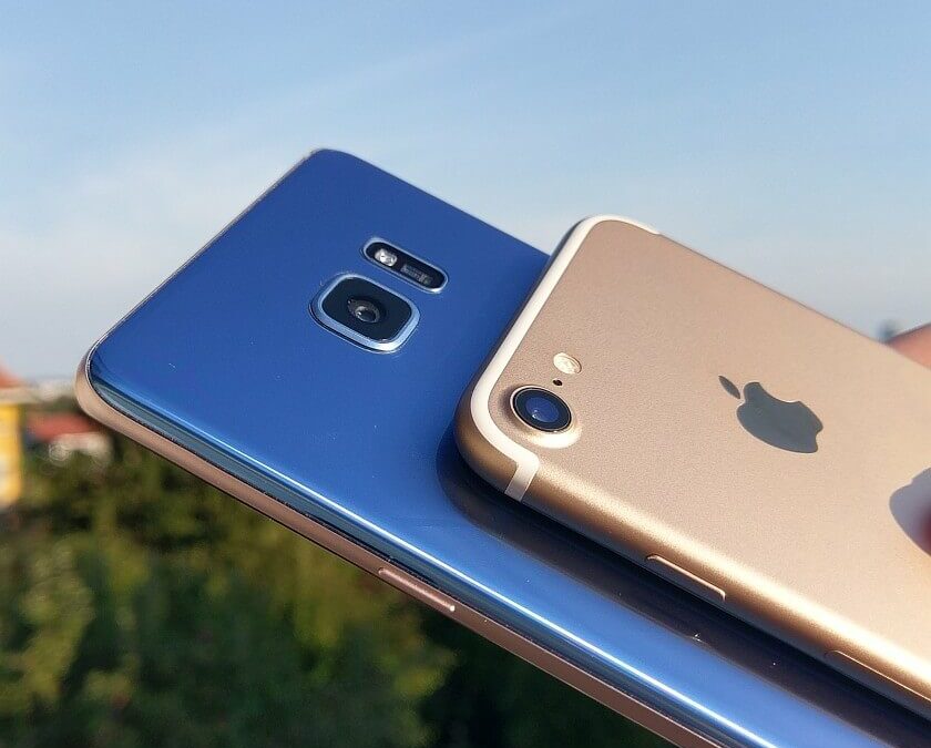 Samsung Note7 vs iPhone 7 2