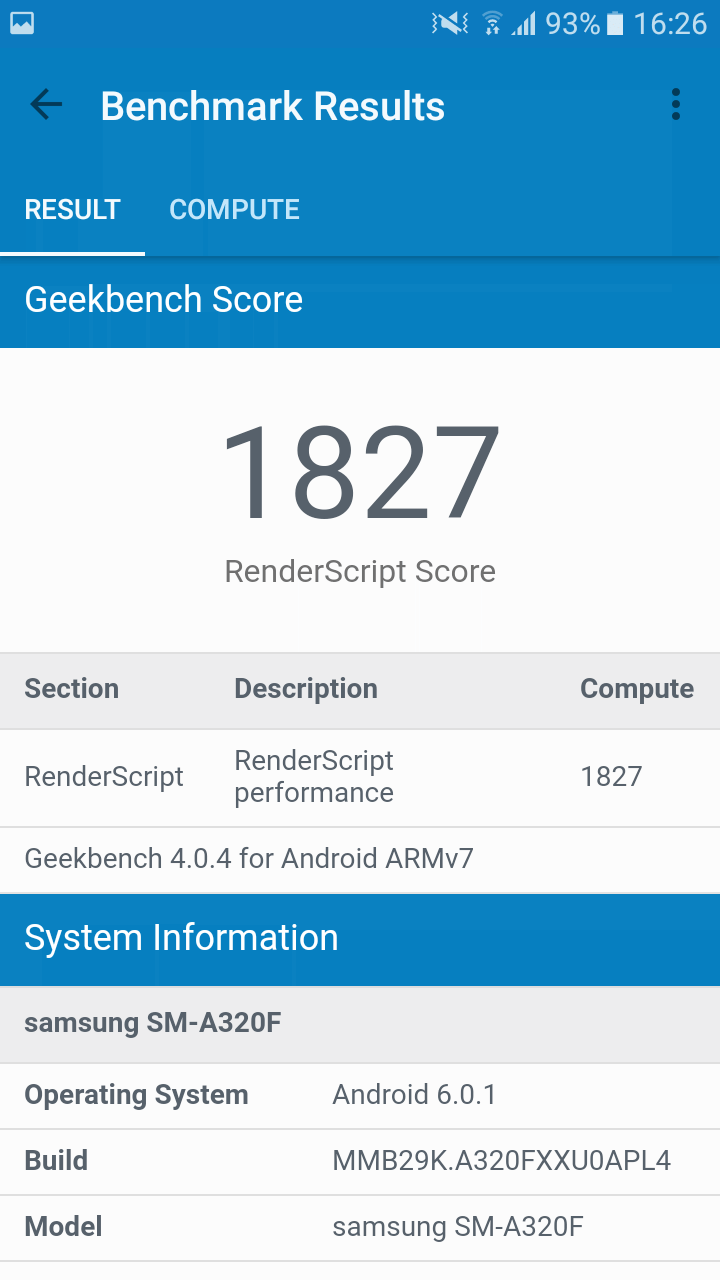 Samsung Galaxy A3 2017 benchmark 12