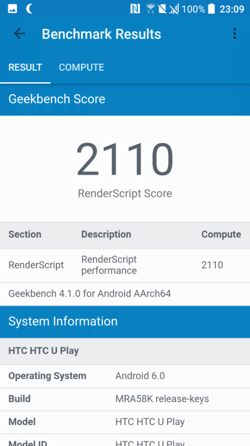 HTC U Play benchmark 17