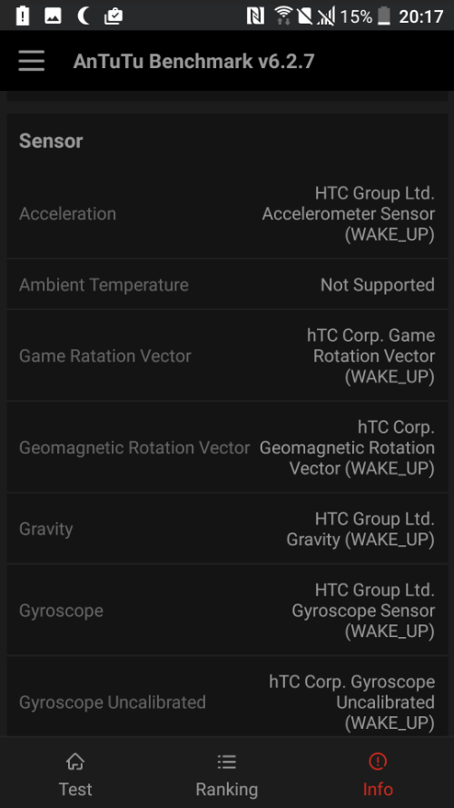HTC U Play benchmark 6