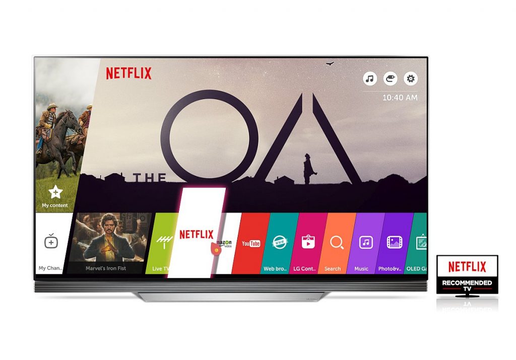 Netflix Recommended TV 2017 LG OLED TV