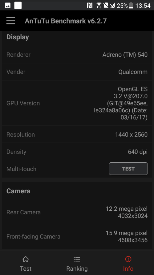 HTC U11 benchmark 5