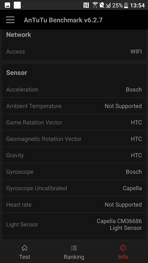 HTC U11 benchmark 7