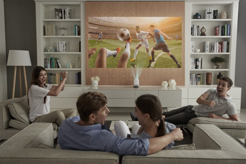 LG ProBeam Projector HF85J Livingroom