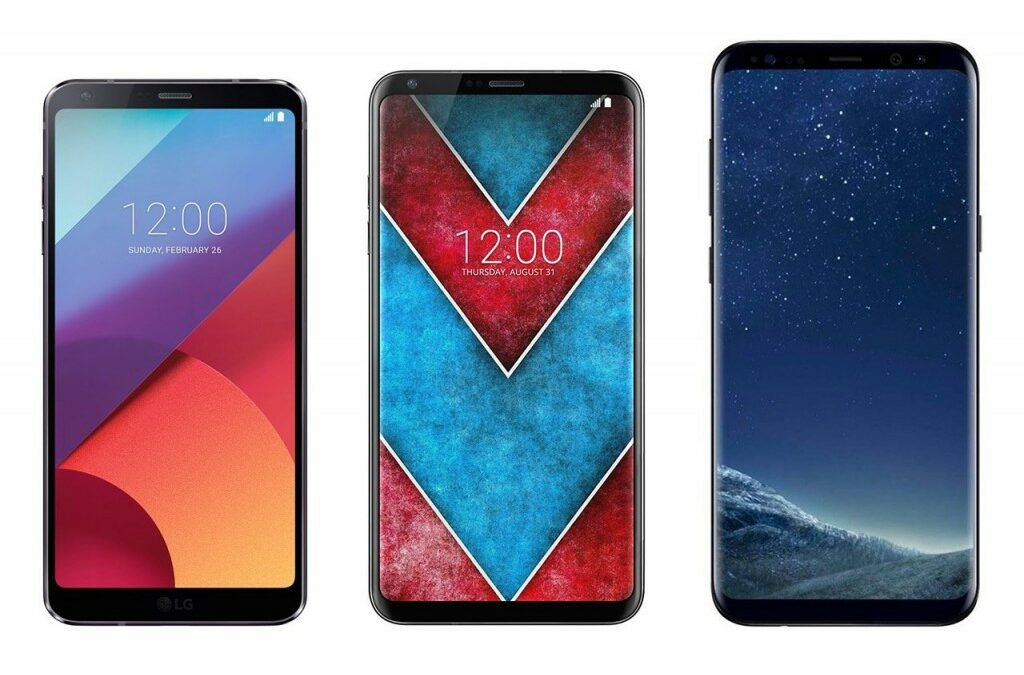 LG V30 vs LG G6 vs S8 PLus