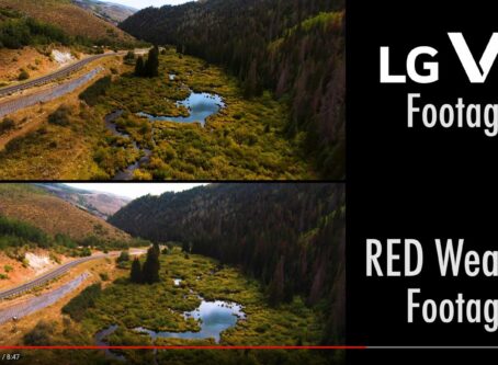 LG V30 vs RED Weapon 1