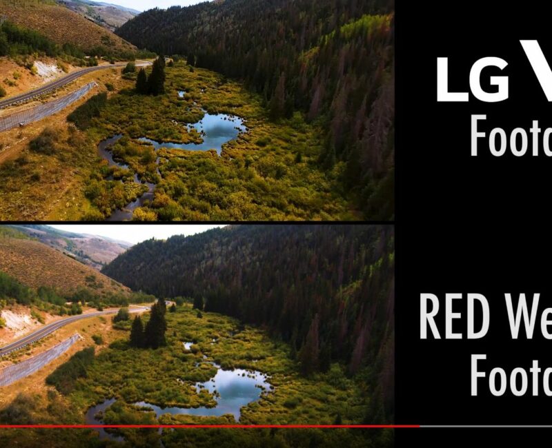 LG V30 vs RED Weapon 1
