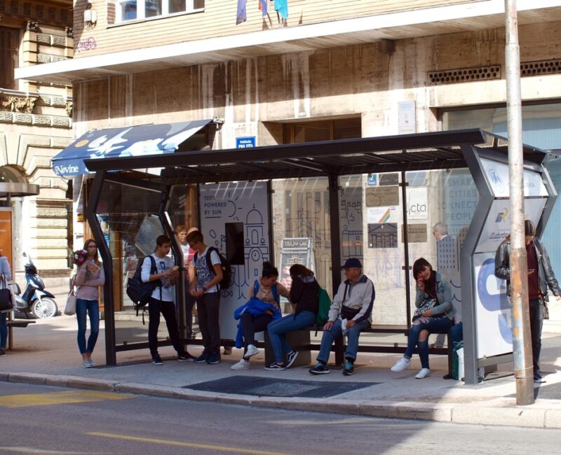 Pametna autobusna stanica Rijeka