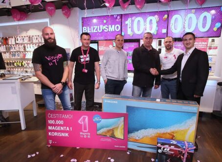 Dodjela nagrade 100.000 om korisniku