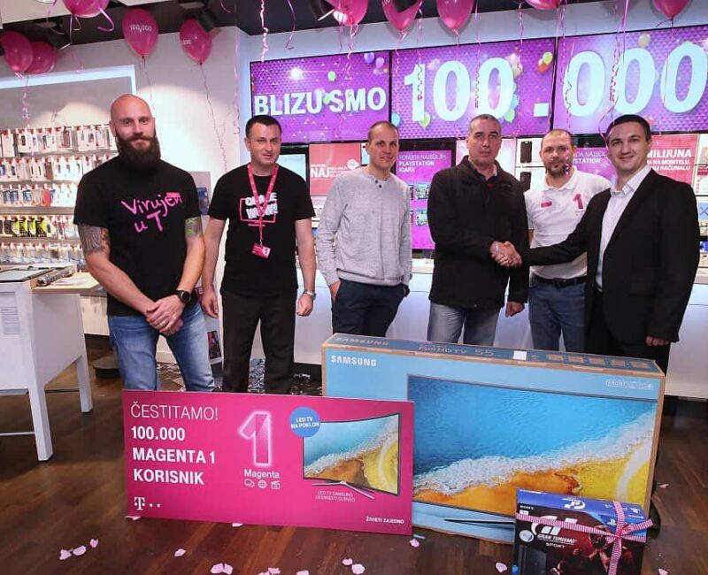 Dodjela nagrade 100.000 om korisniku