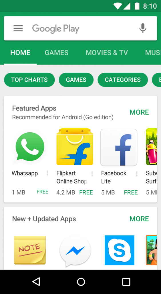 Android Oreo Go Edition 3