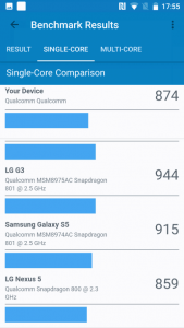 HTC U11 Life benchmark 9