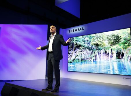 The Wall Modular MicroLED 146 inch TV 1 1