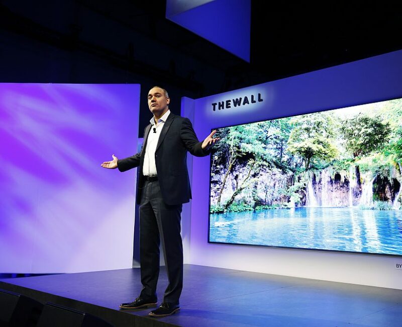 The Wall Modular MicroLED 146 inch TV 1 1