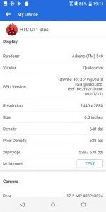 HTC U11 benchmark 10