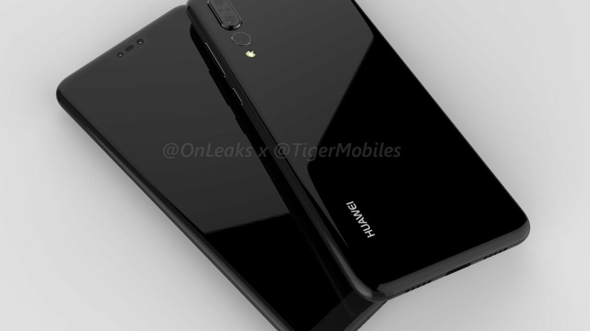 Huaweia P20 Plus renderi
