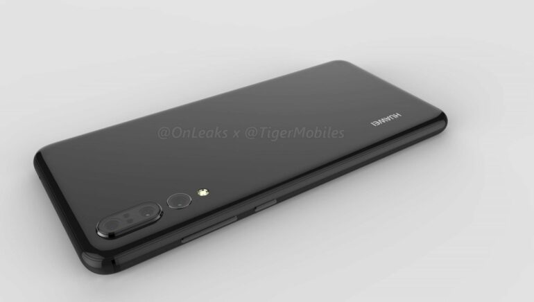 Huaweia P20 Plus renderi