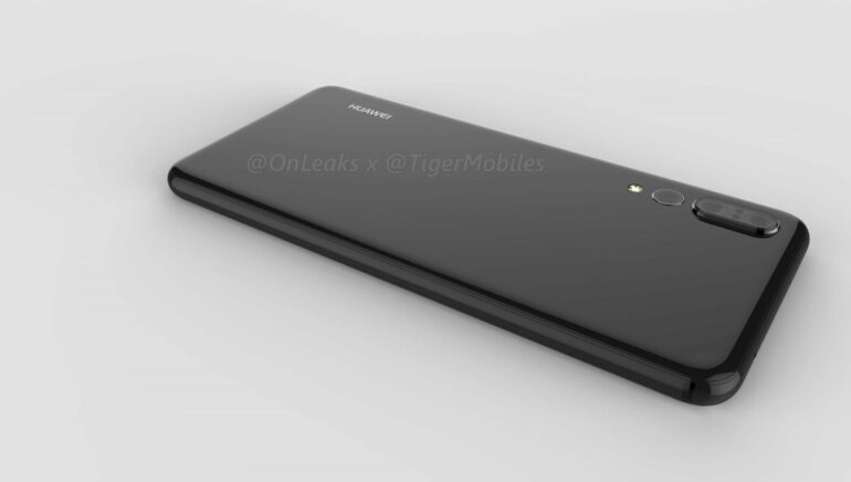 Huaweia P20 Plus renderi