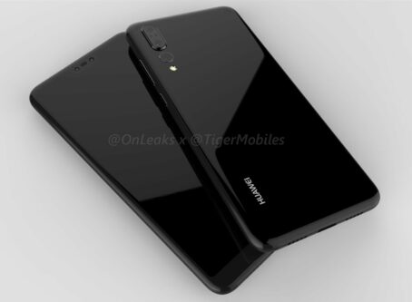 Huaweia P20 Plus renderi