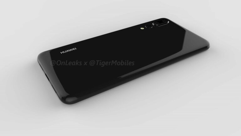 Huaweia P20 Plus renderi