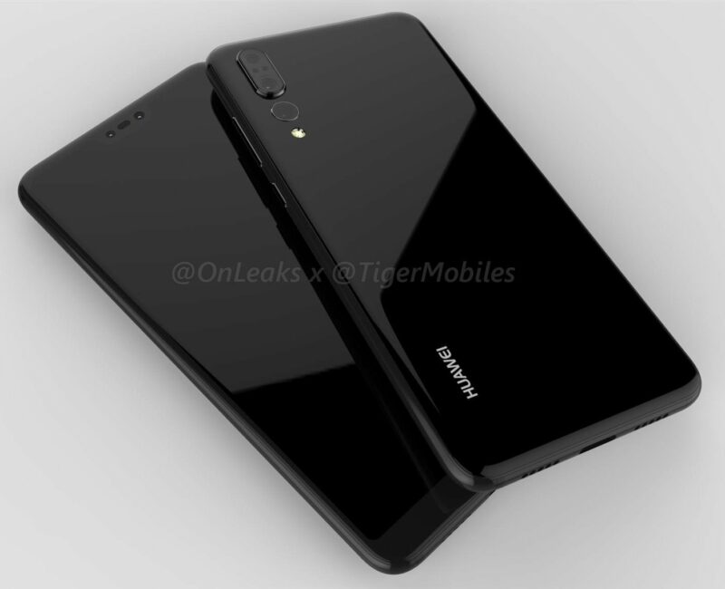 Huaweia P20 Plus renderi