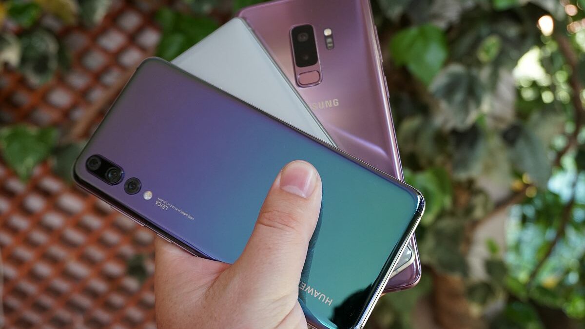 P20 Pro vs XZ2 vs S9 2