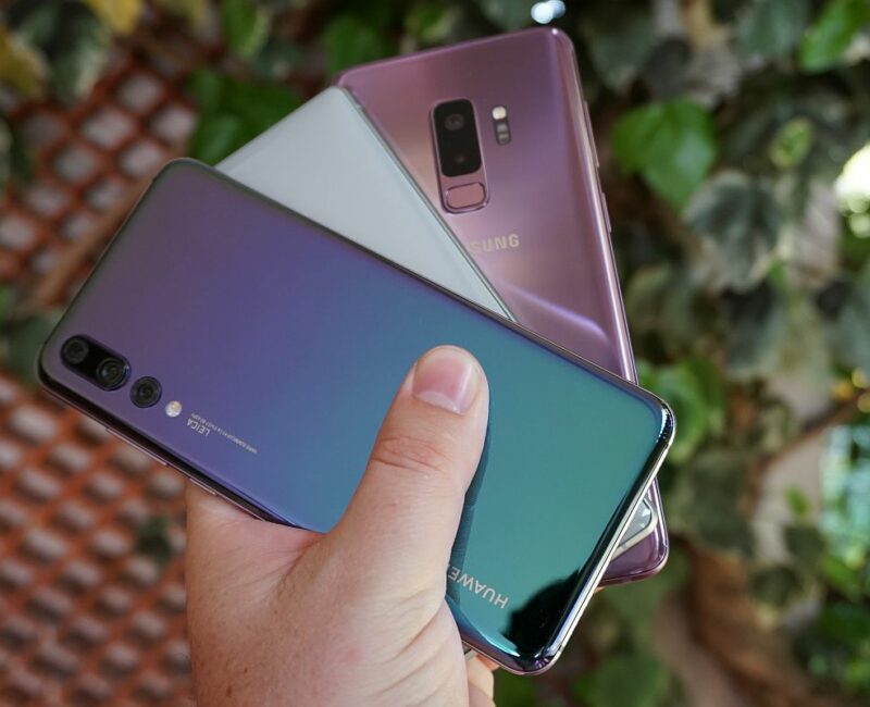 P20 Pro vs XZ2 vs S9 2