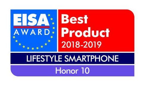 EISA Award logo Honor 10
