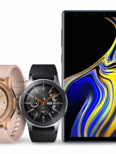 Galaxy Watch Galaxy Note 9 1