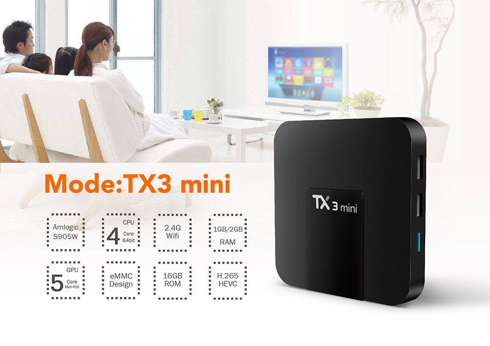TANIX TX3 MINI KODI 17 3 S905W 2gb 16GB 4K TV Box 20170815175914193