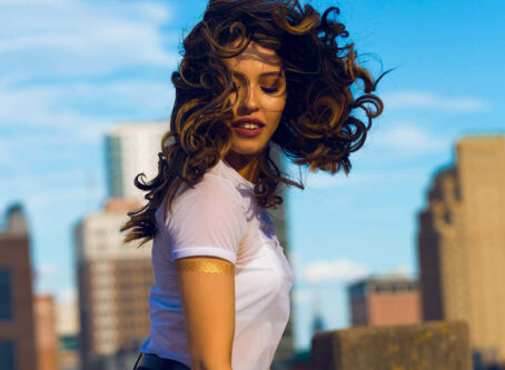 blue sky girl