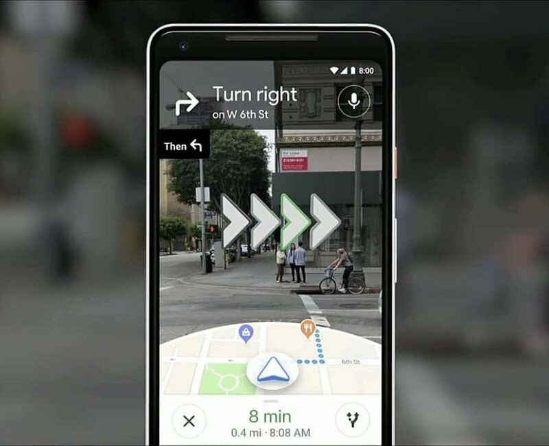 Google Maps AR