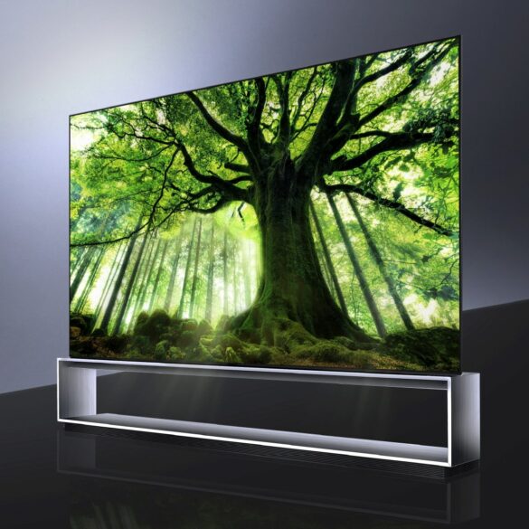 LG SIGNATURE OLED 8K TV model 88Z9 3