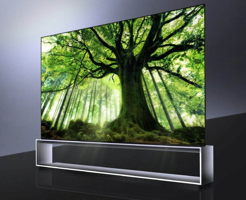 LG SIGNATURE OLED 8K TV model 88Z9 3